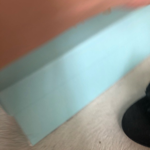 Black Feather High Heel Sandals by Butter NWT - Picture 5 of 11